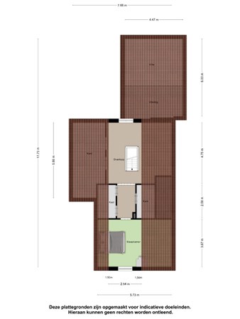 Floorplan - Dokter Van Noortstraat 22, 4033 AA Lienden