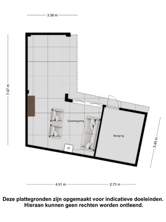 Floorplan - Dokter Van Noortstraat 22, 4033 AA Lienden