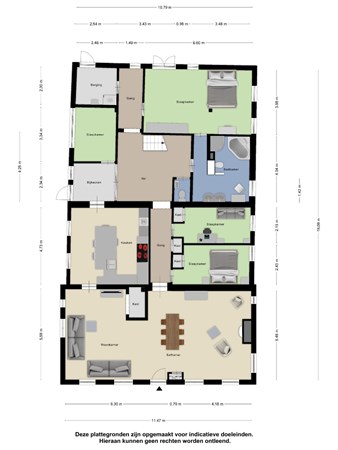 Floorplan - Dorpsstraat 9, 4033 EW Lienden