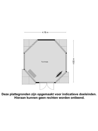 Floorplan - Dorpsstraat 9, 4033 EW Lienden