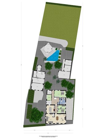 Floorplan - Dorpsstraat 9, 4033 EW Lienden