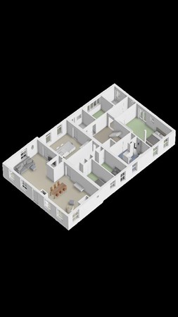 Floorplan - Dorpsstraat 9, 4033 EW Lienden