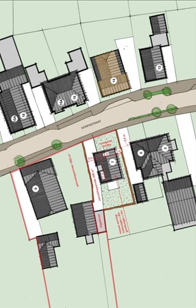 Floorplan - Dorpsstraat 9, 4033 EW Lienden