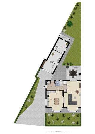 Floorplan - Schoolstraat 6a, 4051 AV Ochten