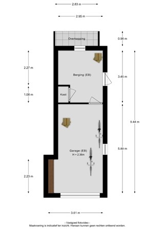 Floorplan - Schoolstraat 6a, 4051 AV Ochten