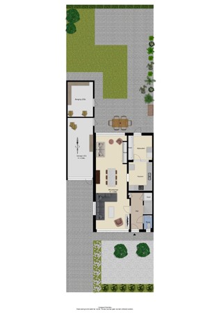 Floorplan - Nassaulaan 5, 4041 CE Kesteren