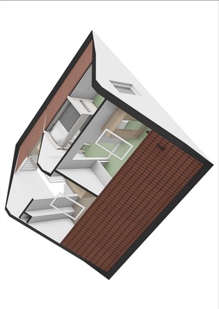 Floorplan - Nassaulaan 5, 4041 CE Kesteren