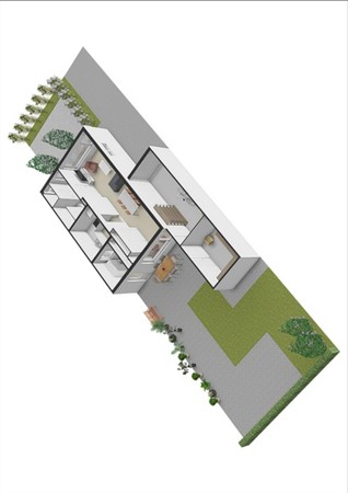 Floorplan - Nassaulaan 5, 4041 CE Kesteren