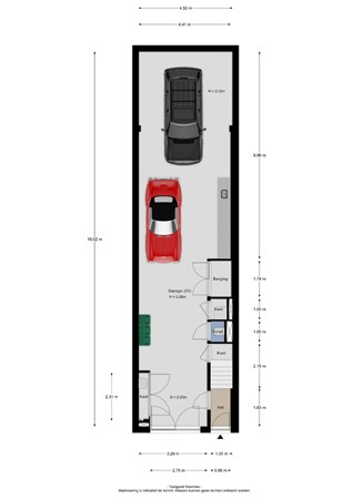 Floorplan - Kijkuit 52, 4001 XD Tiel