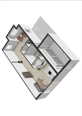 Floorplan - Prunusstraat 19, 4051 GP Ochten