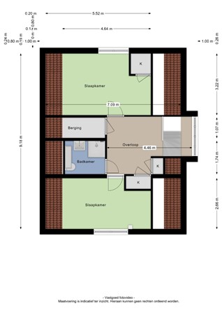 Floorplan - Prinses Beatrixlaan 16, 4001 AH Tiel