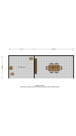 Floorplan - Prinses Beatrixlaan 16, 4001 AH Tiel