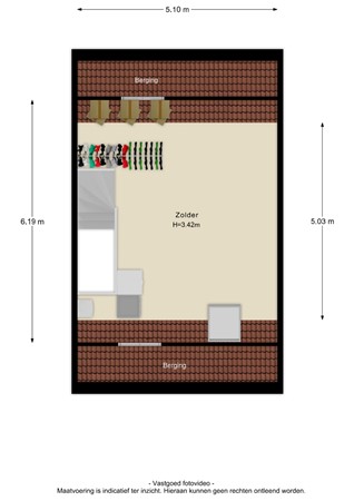 Floorplan - Meester N J Van Riemsdijkstraat 16, 4041 VN Kesteren