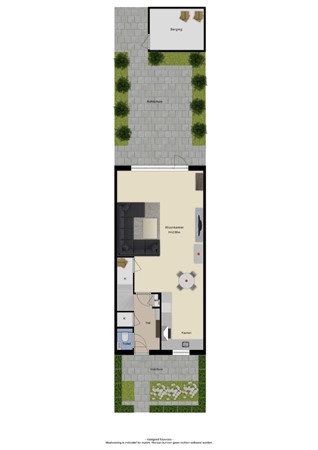 Floorplan - Meester N J Van Riemsdijkstraat 16, 4041 VN Kesteren
