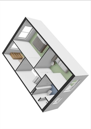 Floorplan - Meester N J Van Riemsdijkstraat 16, 4041 VN Kesteren