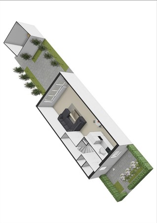 Floorplan - Meester N J Van Riemsdijkstraat 16, 4041 VN Kesteren