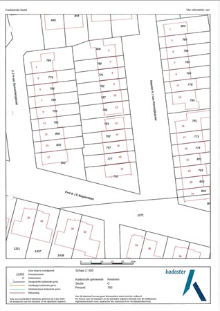 Floorplan - Meester N J Van Riemsdijkstraat 16, 4041 VN Kesteren