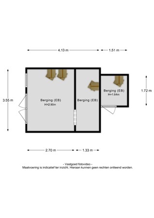 Floorplan - Jacob Catsstraat 24, 4041 XV Kesteren
