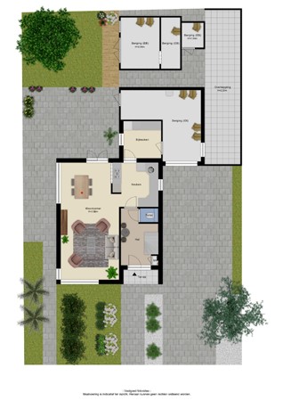 Floorplan - Jacob Catsstraat 24, 4041 XV Kesteren