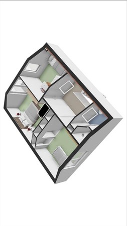 Floorplan - Jacob Catsstraat 24, 4041 XV Kesteren