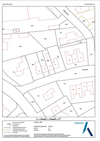 Floorplan - Kerkstraat 18, 4051 AB Ochten