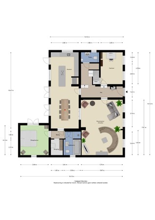 Floorplan - Dorpsplein 4, 4041 GH Kesteren