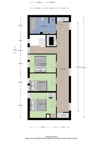 Floorplan - Dorpsplein 4, 4041 GH Kesteren