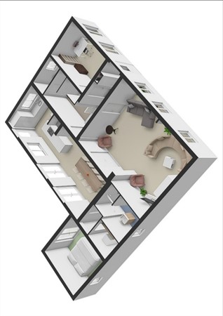 Floorplan - Dorpsplein 4, 4041 GH Kesteren