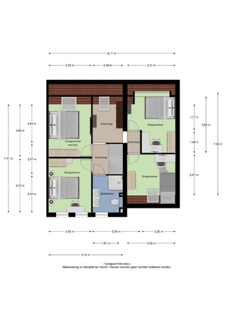 Floorplan - Leuvenstein 42, 4041 XZ Kesteren