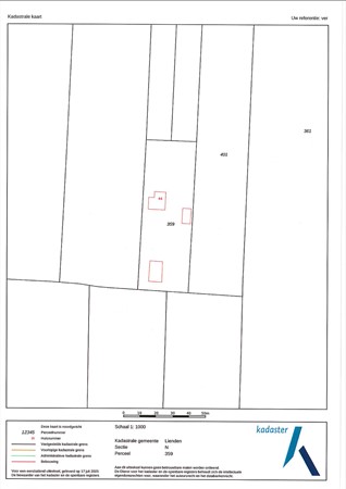 Floorplan - Burgemeester Houtkoperweg 44, 4033 BL Lienden