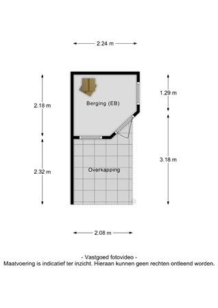Floorplan - Oranjestraat 86, 4051 BE Ochten