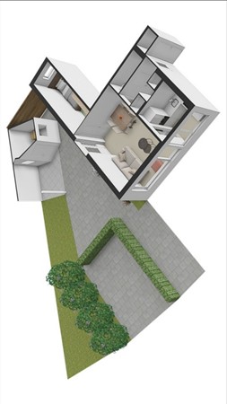 Floorplan - Oranjestraat 86, 4051 BE Ochten