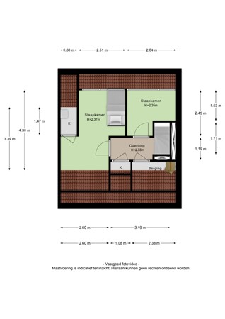 Floorplan - Guido Gezellestraat 17, 4041 XT Kesteren