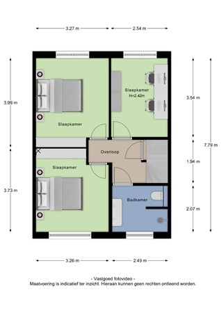 Floorplan - Nassaulaan 4, 4041 CG Kesteren