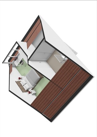 Floorplan - Nassaulaan 4, 4041 CG Kesteren
