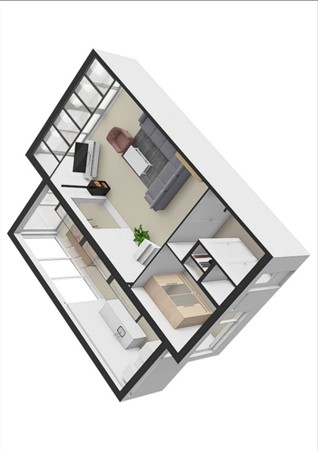 Floorplan - Prof. Einthovenlaan 12, 4003 WX Tiel