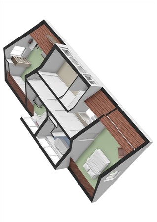 Floorplan - Keizerstraat 58, 4053 HK IJzendoorn