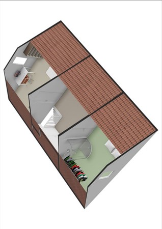 Floorplan - Keizerstraat 58, 4053 HK IJzendoorn