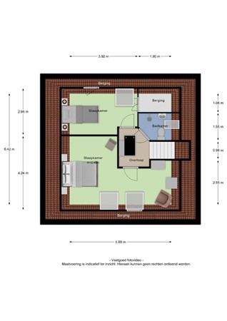 Floorplan - Groenendaal 14, 4041 XX Kesteren