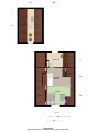 Floorplan - Verhuizensestraat 1A, 4031 KS Ingen