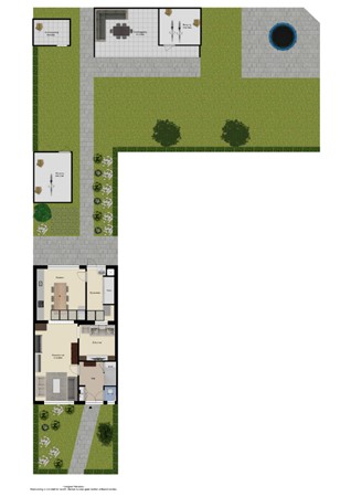 Floorplan - De Zandvoort 5, 6669 ML Dodewaard