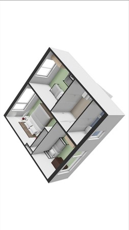 Floorplan - De Zandvoort 5, 6669 ML Dodewaard