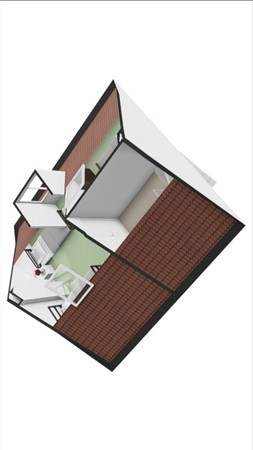 Floorplan - De Zandvoort 5, 6669 ML Dodewaard