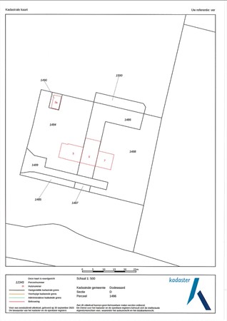 Floorplan - De Zandvoort 5, 6669 ML Dodewaard