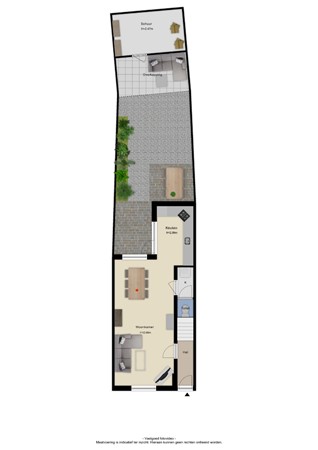 Floorplan - Betuwestraat 51, 4005 AS Tiel