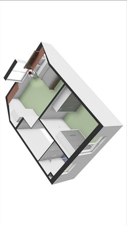 Floorplan - Betuwestraat 51, 4005 AS Tiel