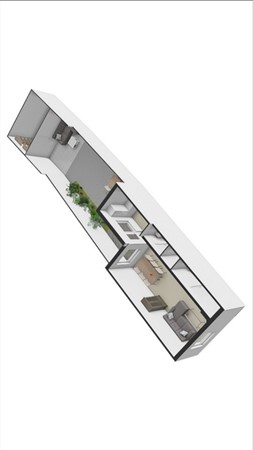 Floorplan - Betuwestraat 51, 4005 AS Tiel