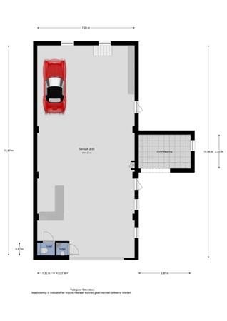 Floorplan - Dorpsstraat 22, 4033 EX Lienden