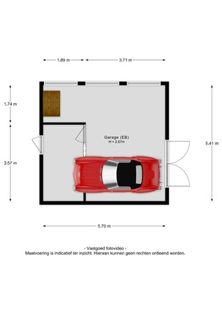 Floorplan - Stationsweg 1B, 4054 HA Echteld