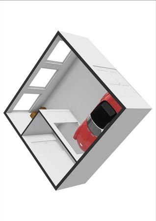 Floorplan - Stationsweg 1B, 4054 HA Echteld